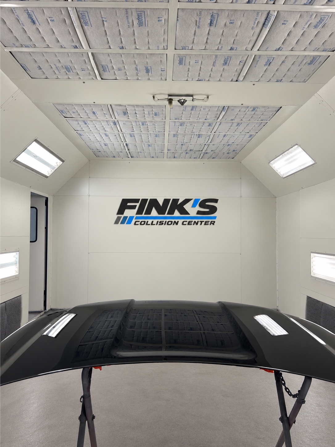 Finks Collision Center Paint Booth finks collision center paint booth